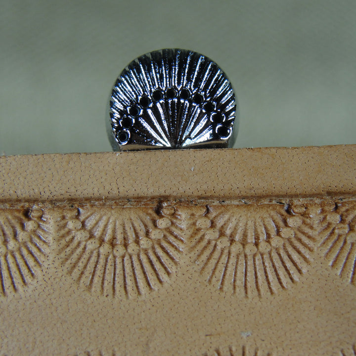D606 11-Seed Border Leather Stamping Tool | Pro Leather Carvers