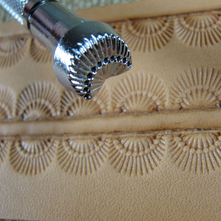 D606 11-Seed Border Leather Stamping Tool | Pro Leather Carvers