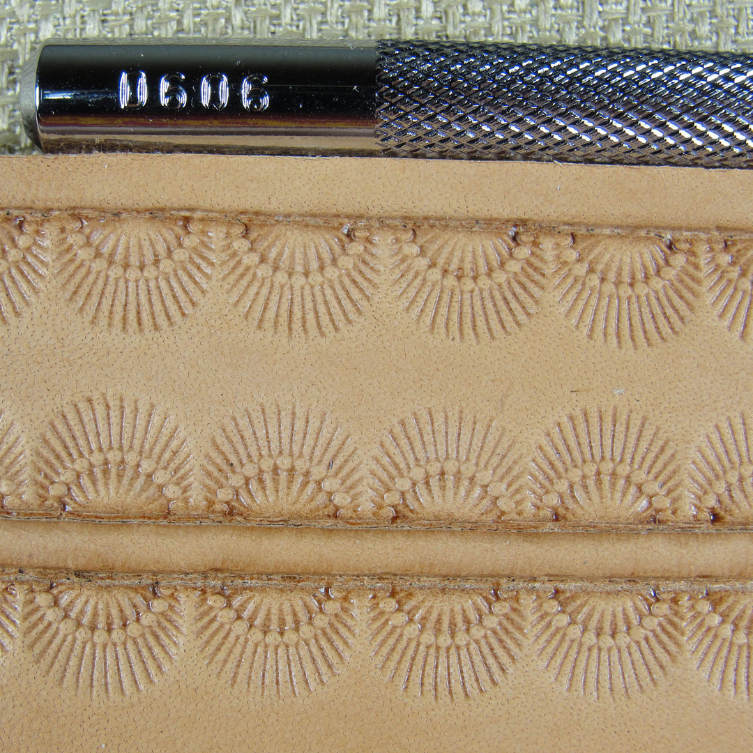 D606 11-Seed Border Leather Stamping Tool | Pro Leather Carvers