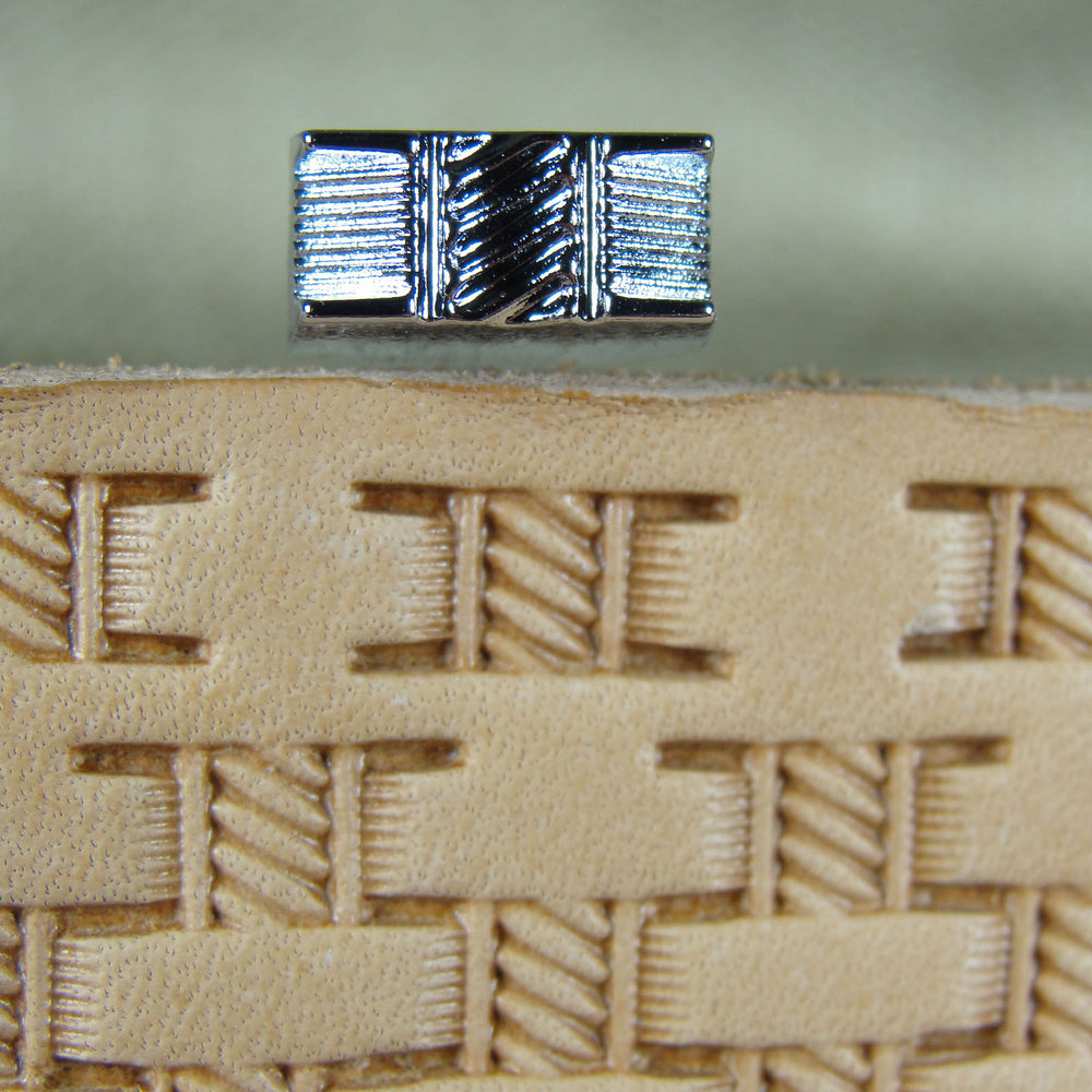 X501 Rope Basket Weave Leather Stamping Tool | Pro Leather Carvers