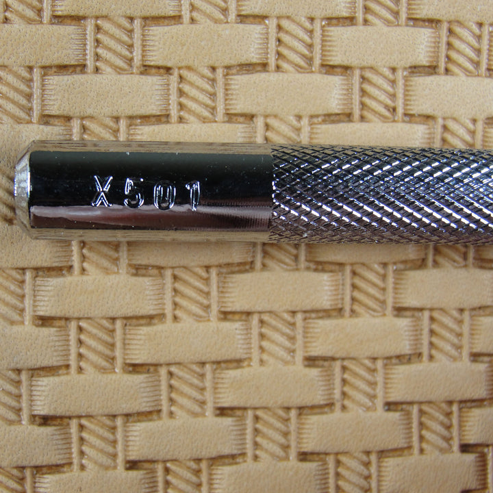 X501 Rope Basket Weave Leather Stamping Tool | Pro Leather Carvers