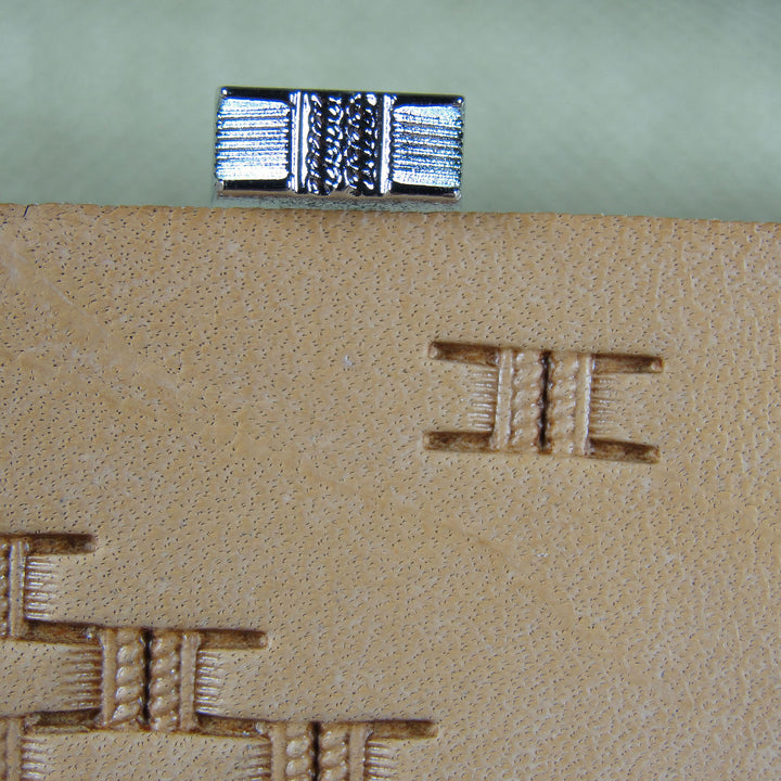 X570-2 Double Rope Basket Weave Leather Stamp | Pro Leather Carvers