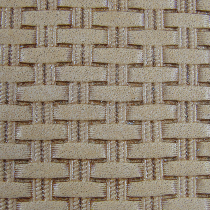 X570-2 Double Rope Basket Weave Leather Stamp | Pro Leather Carvers