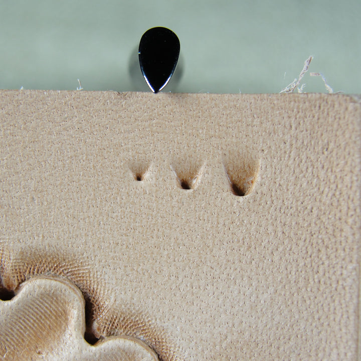 SKB050 Pointed Undercut Beveler Leather Stamp | Pro Leather Carvers