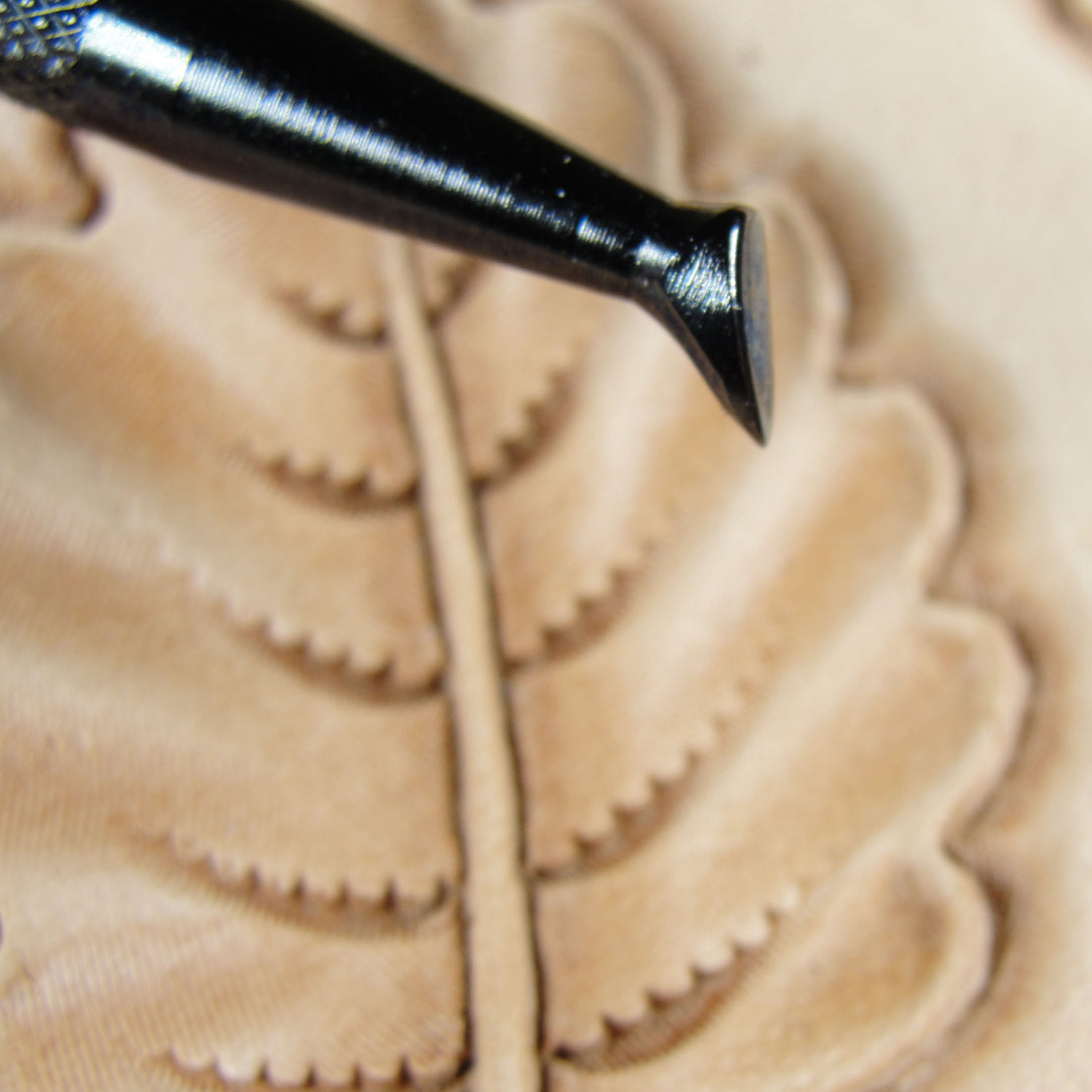 SKB050 Pointed Undercut Beveler Leather Stamp | Pro Leather Carvers