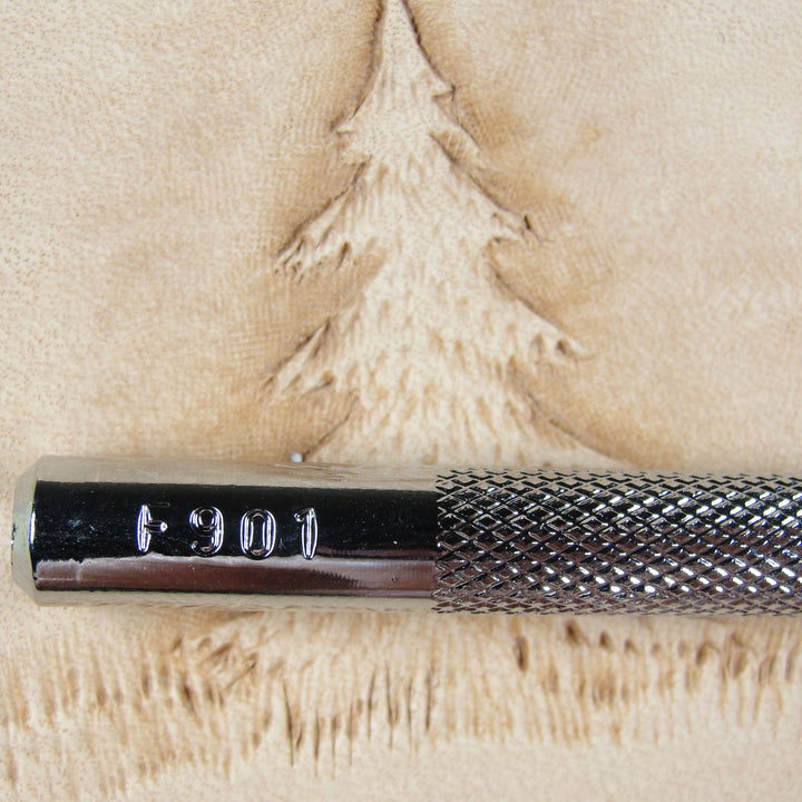 F901 Extra Fine Checkered Matting Leather Stamp | Pro Leather Carvers