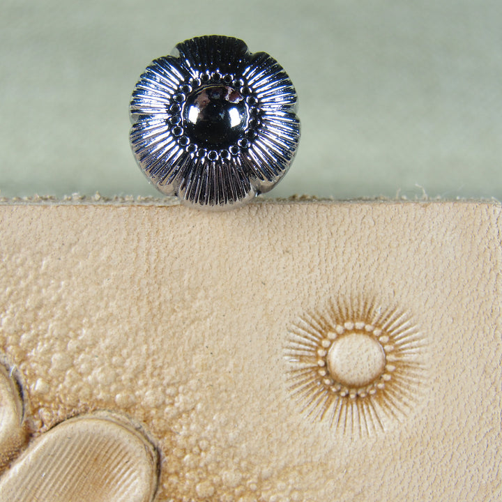 J820 Flower Center Leather Stamping Tool, Japan | Pro Leather Carvers