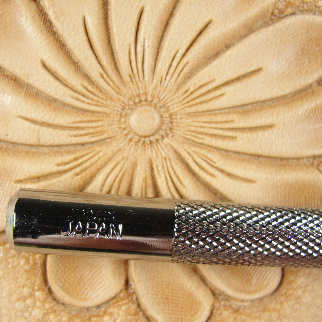 J820 Flower Center Leather Stamping Tool, Japan | Pro Leather Carvers