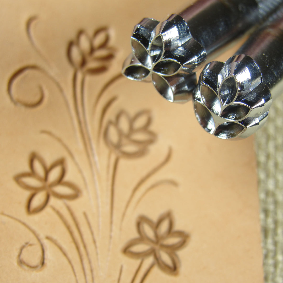 F990/F991 Leaf Leather Stamping Tool Set | Pro Leather Carvers