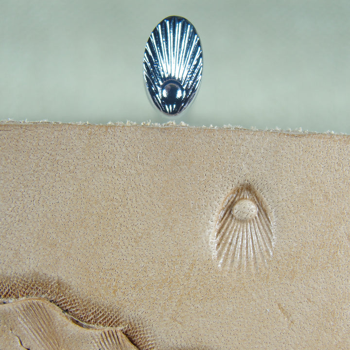 N363 Sunburst Leather Stamping Tool - Japan | Pro Leather Carvers