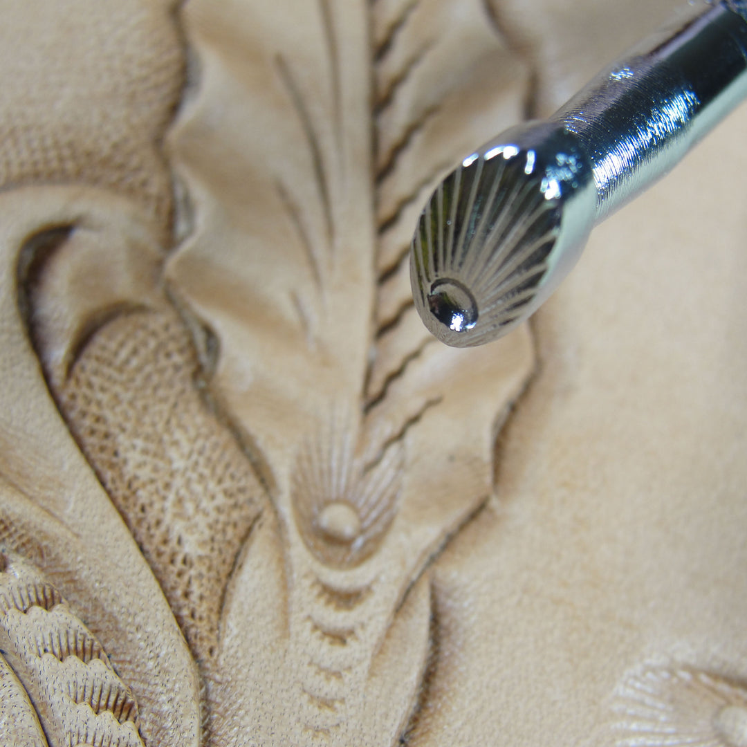 N363 Sunburst Leather Stamping Tool - Japan | Pro Leather Carvers