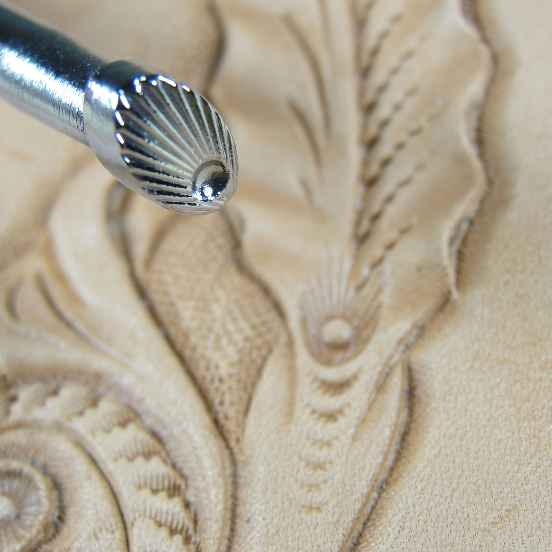 N363 Sunburst Leather Stamping Tool - Japan | Pro Leather Carvers