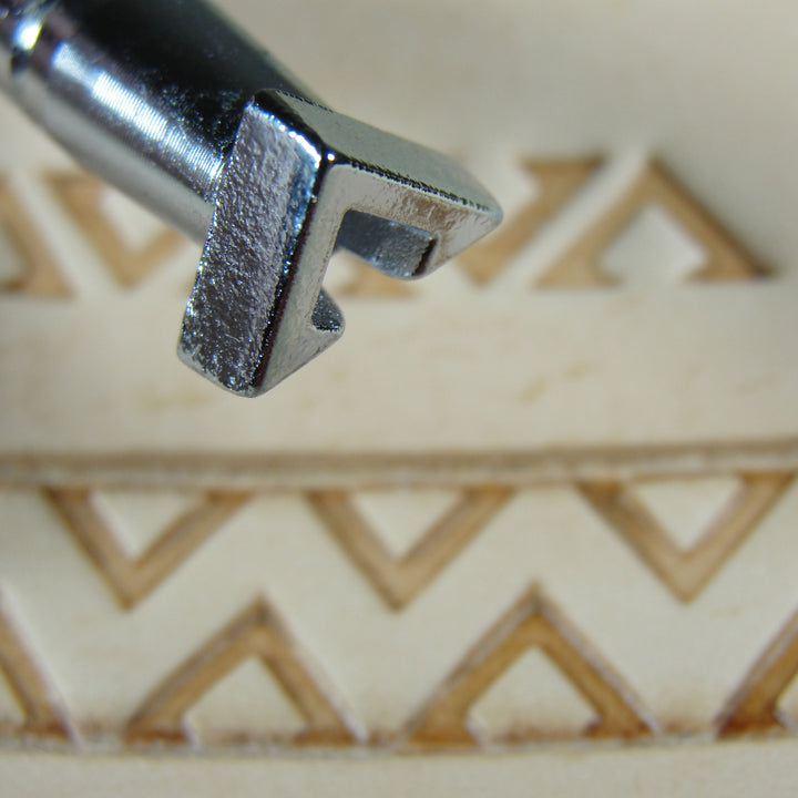 O150 Geometric Border Leather Stamping Tool | Pro Leather Carvers