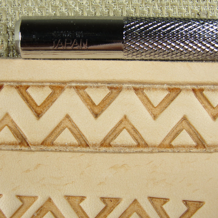 O150 Geometric Border Leather Stamping Tool | Pro Leather Carvers