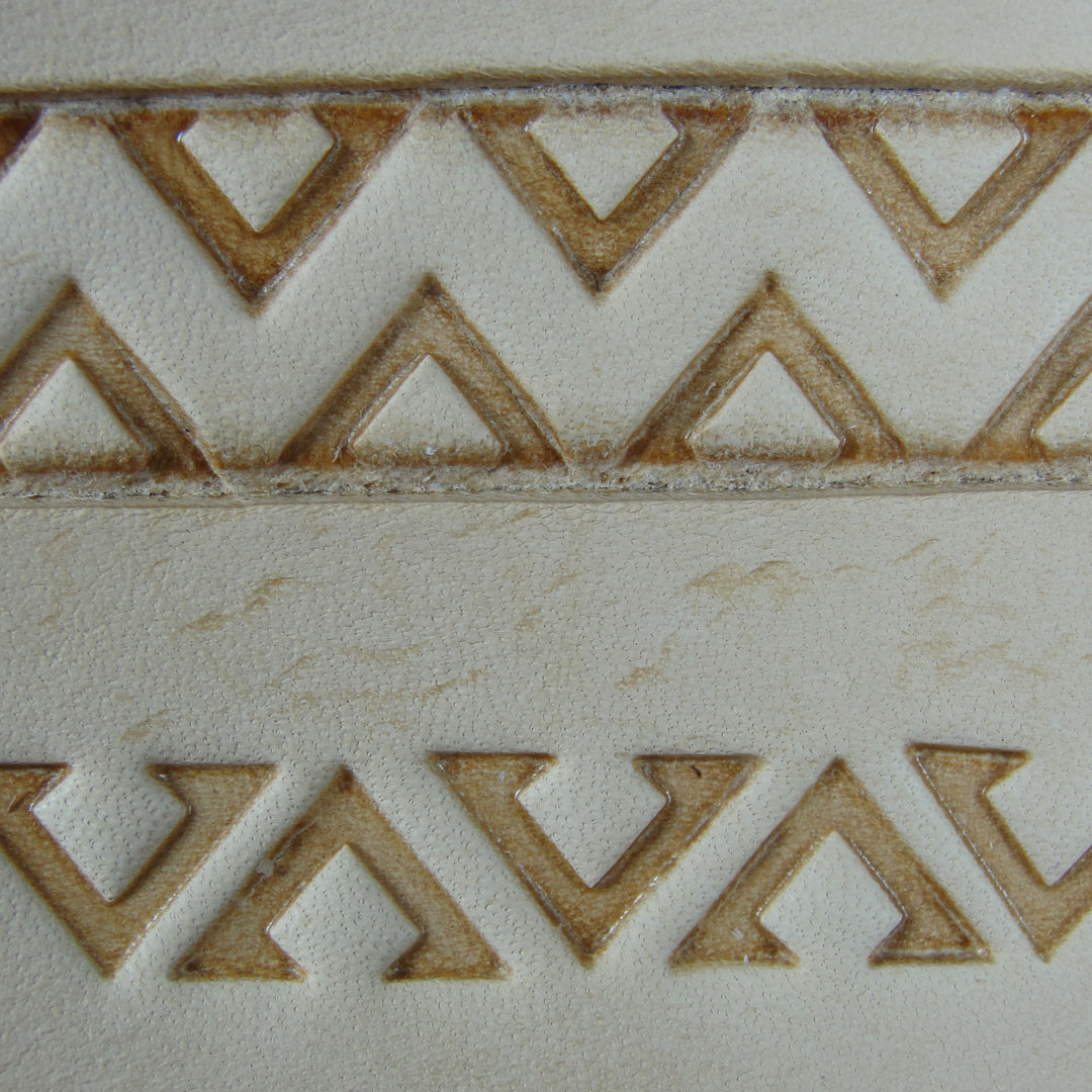 O150 Geometric Border Leather Stamping Tool | Pro Leather Carvers