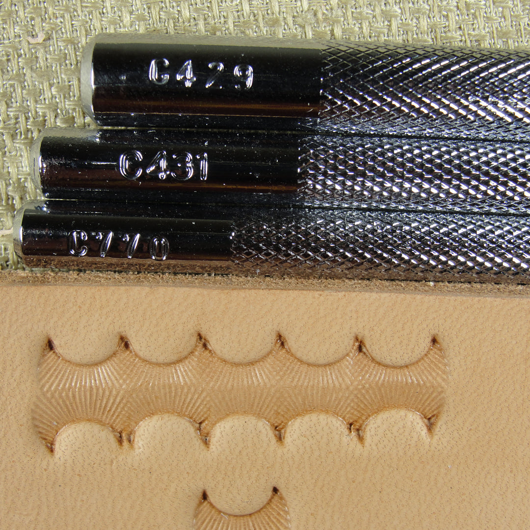 Camouflage Leather Stamping Tools, Japan Select | Pro Leather Carvers