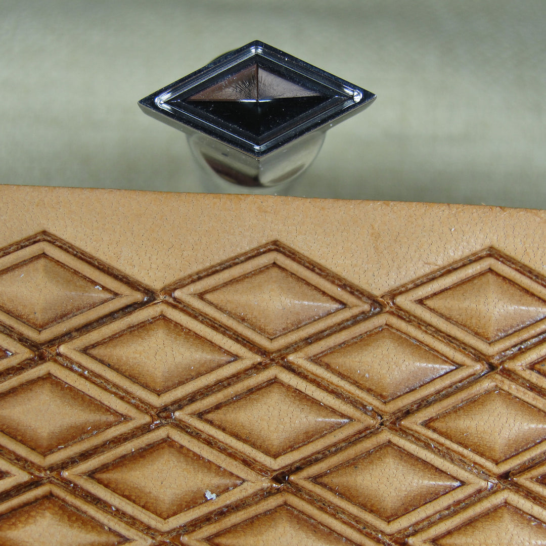 Hollow Diamond Geo Leather Stamp - Barry King | Pro Leather Carvers