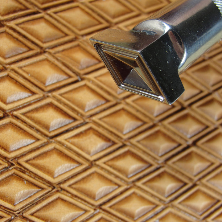 Hollow Diamond Geo Leather Stamp - Barry King | Pro Leather Carvers