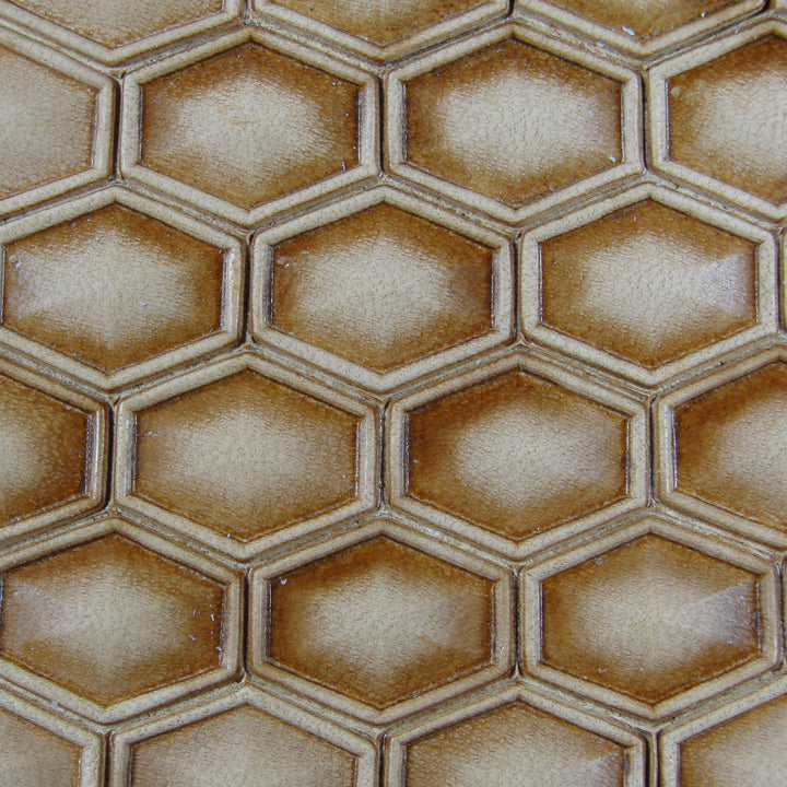 Elongated Hollow Hex Leather Stamp - Barry King | Pro Leather Carvers