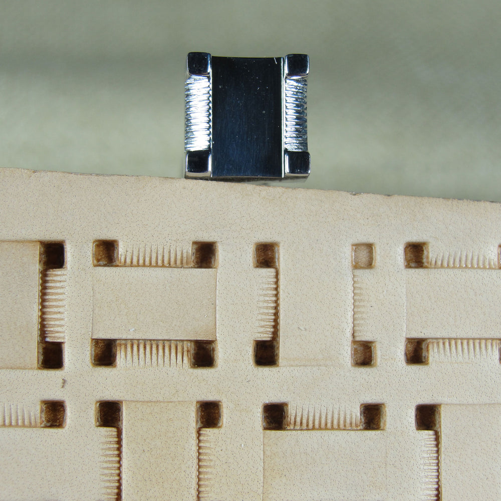 Lattice Basket Weave Stamp - Barry King | Pro Leather Carvers