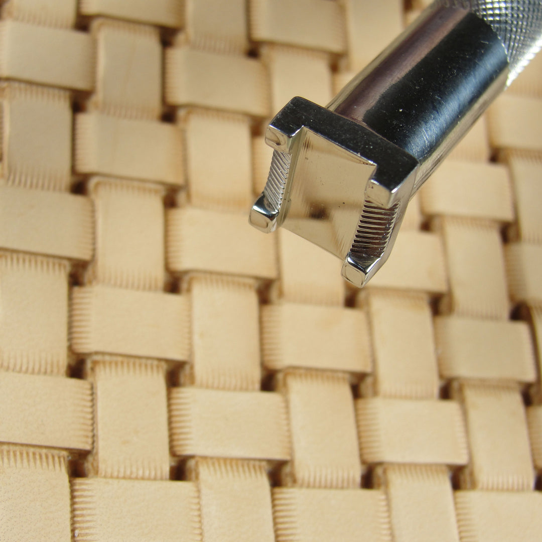 Lattice Basket Weave Stamp - Barry King | Pro Leather Carvers