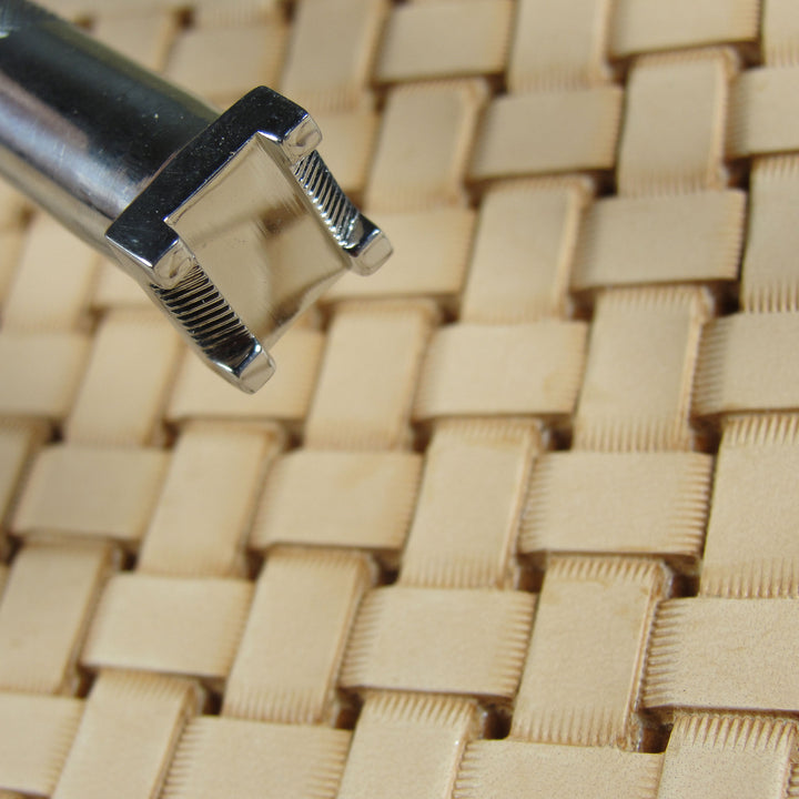 Lattice Basket Weave Stamp - Barry King | Pro Leather Carvers