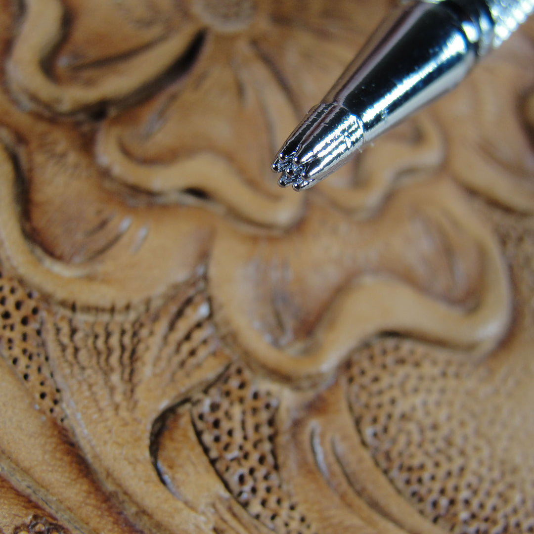 A100 Background Stippler Leather Stamping Tool | Pro Leather Carvers