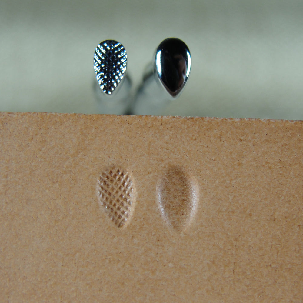 Small Pear Shader Stamp Set - Leathercraft Tools | Pro Leather Carvers