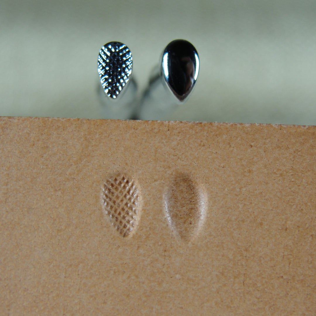Small Pear Shader Stamp Set - Leathercraft Tools | Pro Leather Carvers