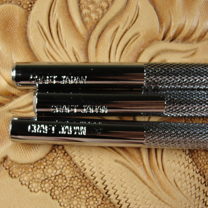 Tall Pear Shader Stamp Set - Leathercraft Tools | Pro Leather Carvers