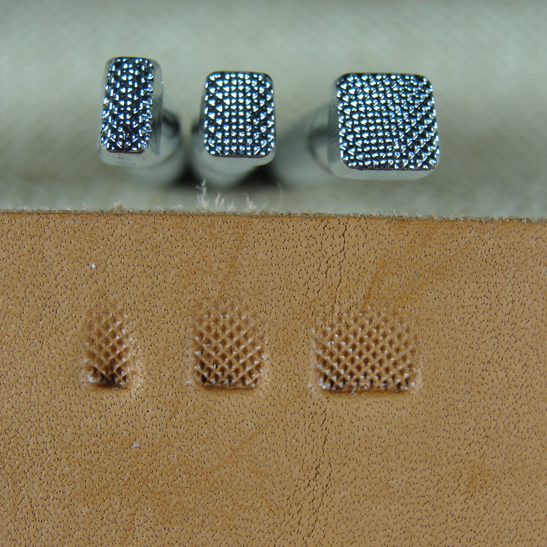 Coarse Checkered Beveler Leather Stamps - Japan | Pro Leather Carvers
