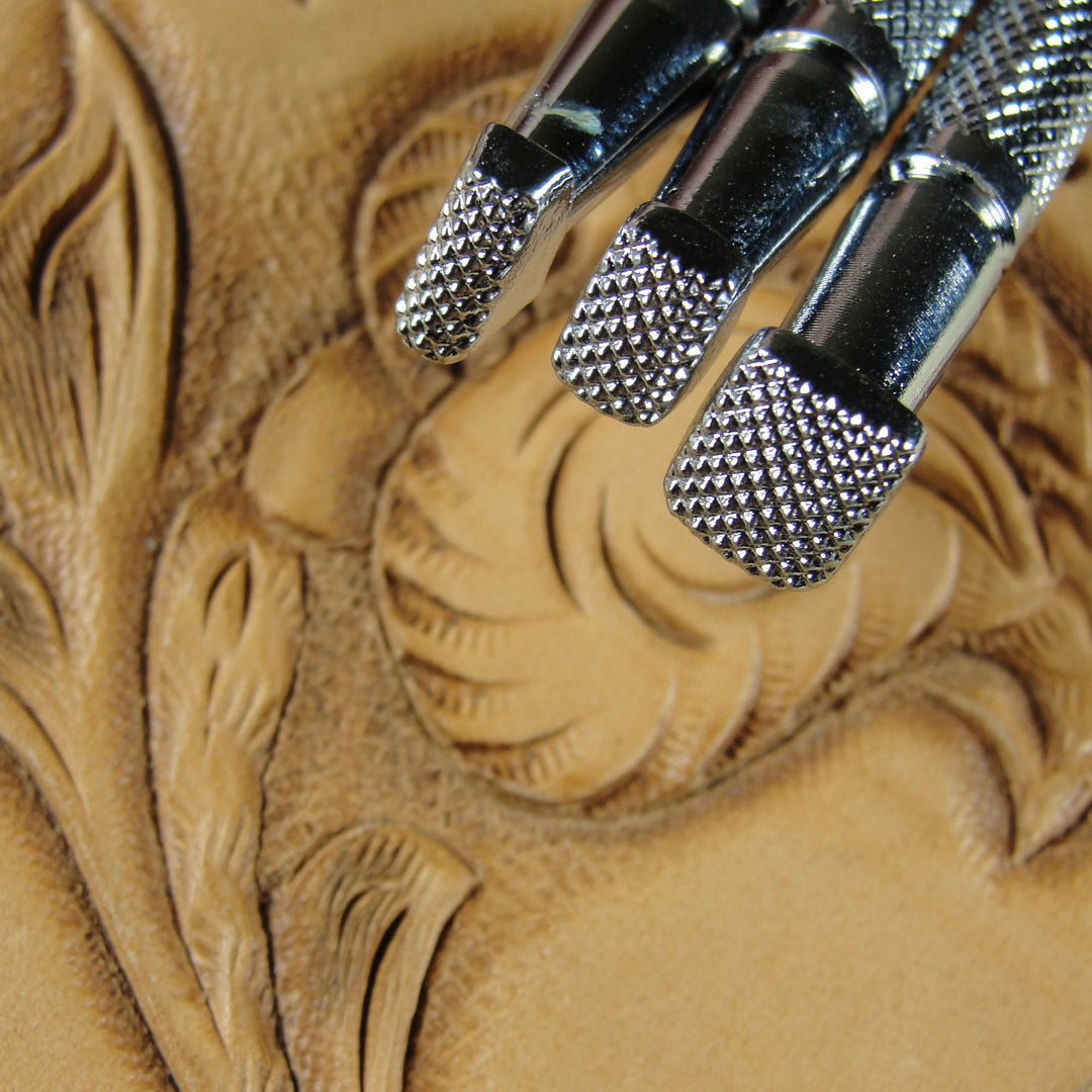 Coarse Checkered Beveler Leather Stamps - Japan | Pro Leather Carvers