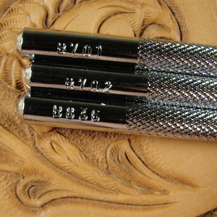 Coarse Checkered Beveler Leather Stamps - Japan | Pro Leather Carvers