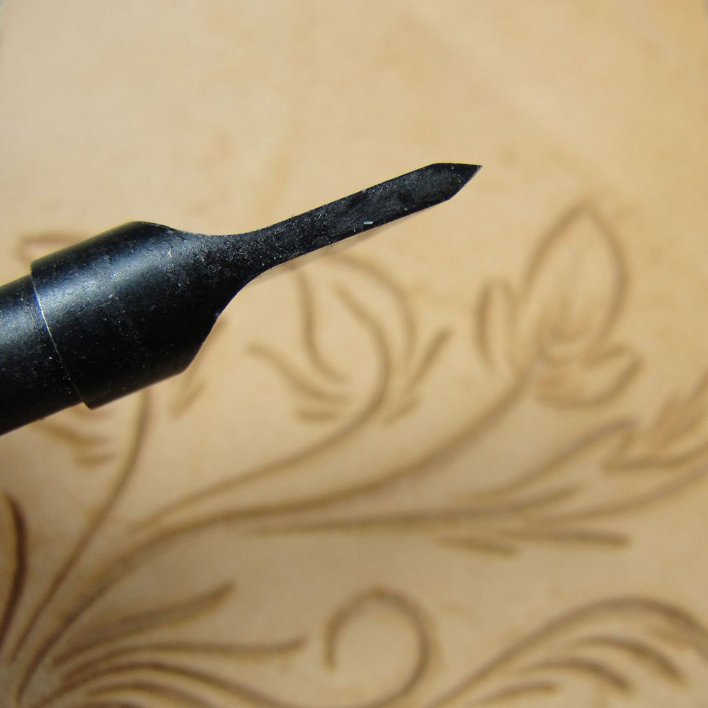 Angled Filigree Swivel Knife Blade | Pro Leather Carvers