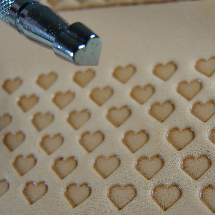 O136 Small Heart Leather Stamping Tool - Japan | Pro Leather Carvers