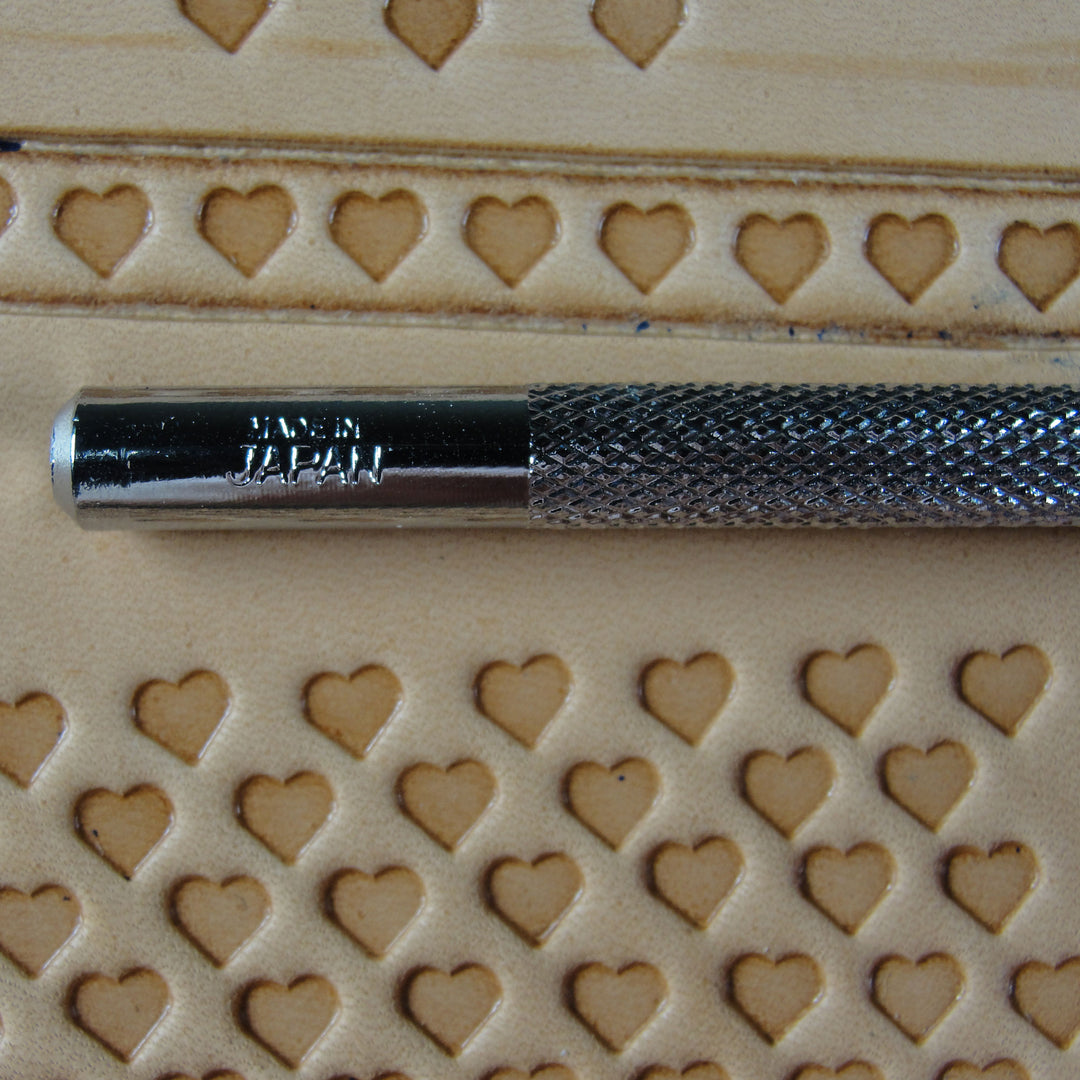O136 Small Heart Leather Stamping Tool - Japan | Pro Leather Carvers