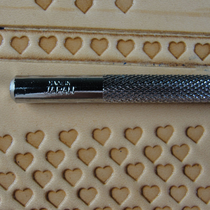 O136 Small Heart Leather Stamping Tool - Japan | Pro Leather Carvers