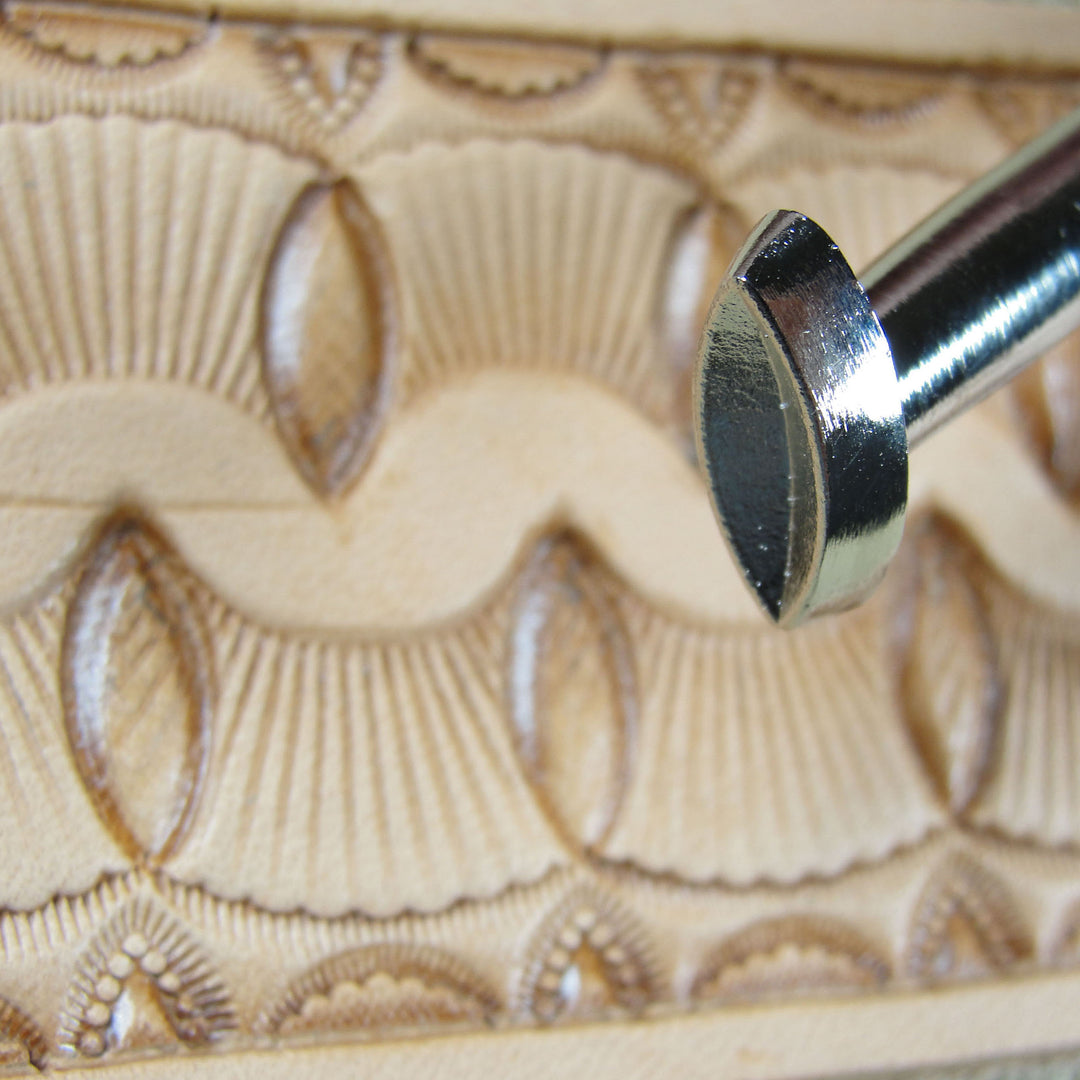 S625 Large Oval Seeder Leather Stamping Tool | Pro Leather Carvers
