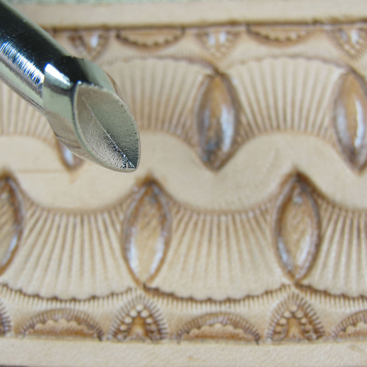 S625 Large Oval Seeder Leather Stamping Tool | Pro Leather Carvers