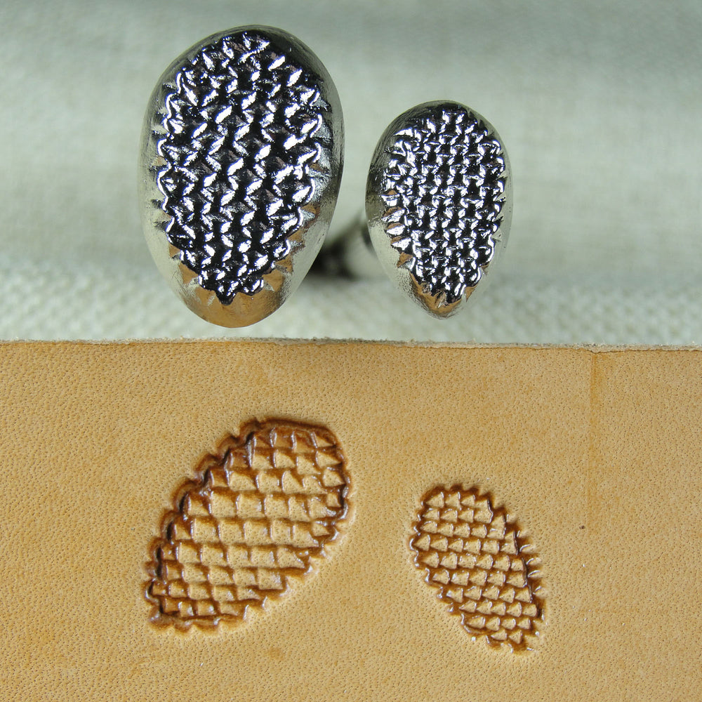 W567/W568 Pine Cone Leather Stamping Tools | Pro Leather Carvers