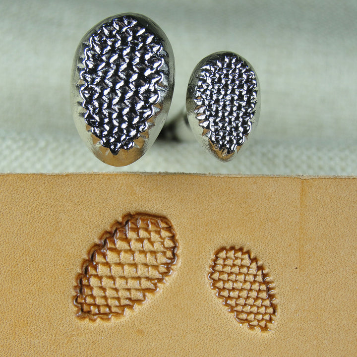 W567/W568 Pine Cone Leather Stamping Tools | Pro Leather Carvers
