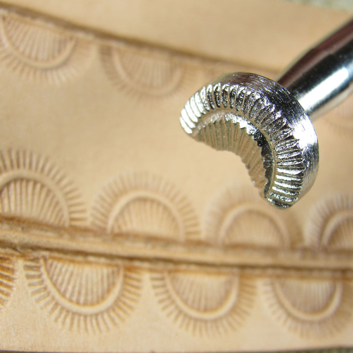 D439 Crescent Border Leather Stamping Tool | Pro Leather Carvers