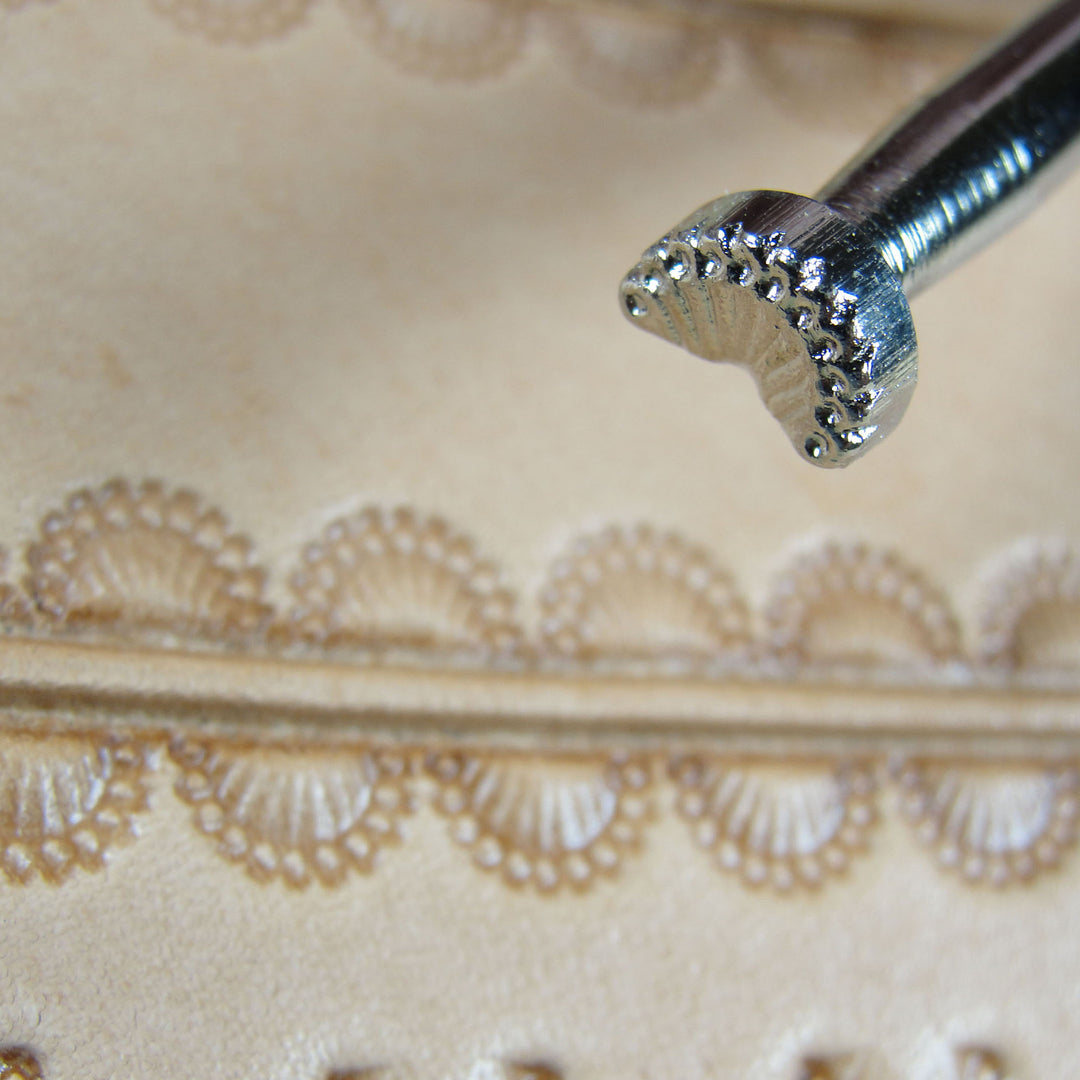 D434 Small 11-Seed Border Leather Stamping Tool | Pro Leather Carvers