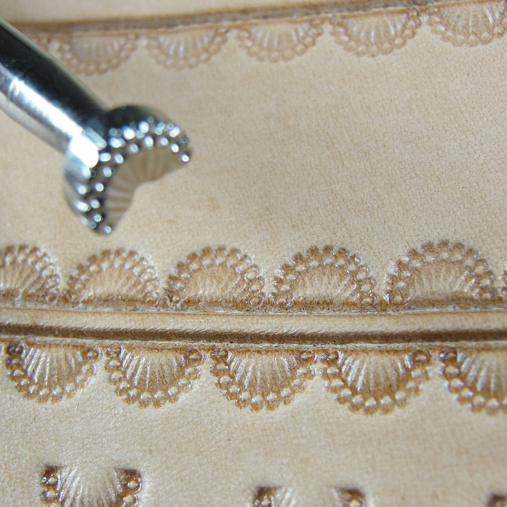 D434 Small 11-Seed Border Leather Stamping Tool | Pro Leather Carvers