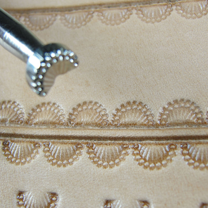 D434 Small 11-Seed Border Leather Stamping Tool | Pro Leather Carvers