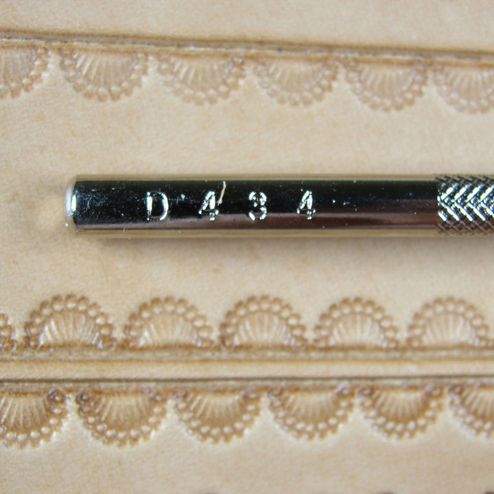 D434 Small 11-Seed Border Leather Stamping Tool | Pro Leather Carvers