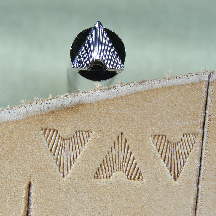 G614 Triangle Border Leather Stamping Tool | Pro Leather Carvers