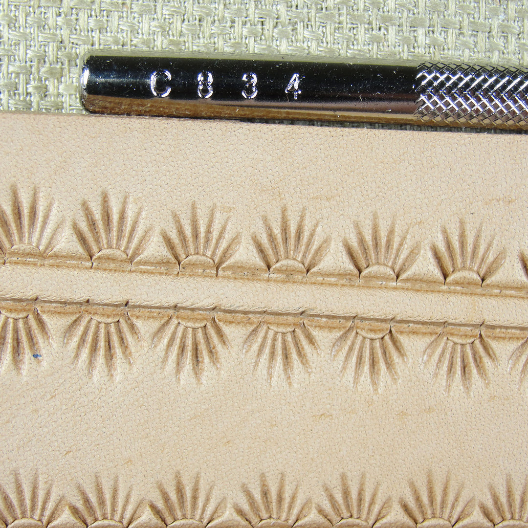 C834 Small Camouflage Leather Stamping Tool | Pro Leather Carvers