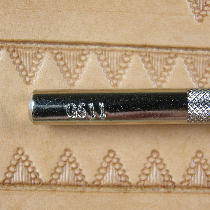 G611 11-Seed Border Leather Stamping Tool | Pro Leather Carvers