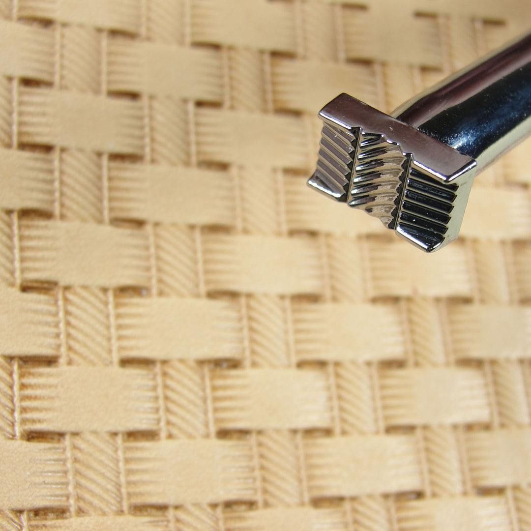 X510S Rope Basket Weave Leather Stamping Tool | Pro Leather Carvers